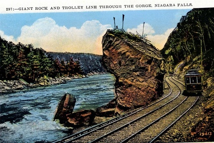 Reklamfolder från Niagara Fallen
